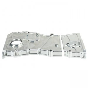 Honda Civic Timing Chain Cover - Skunk2 Racing - K Series Billet - Raw - `12-`15